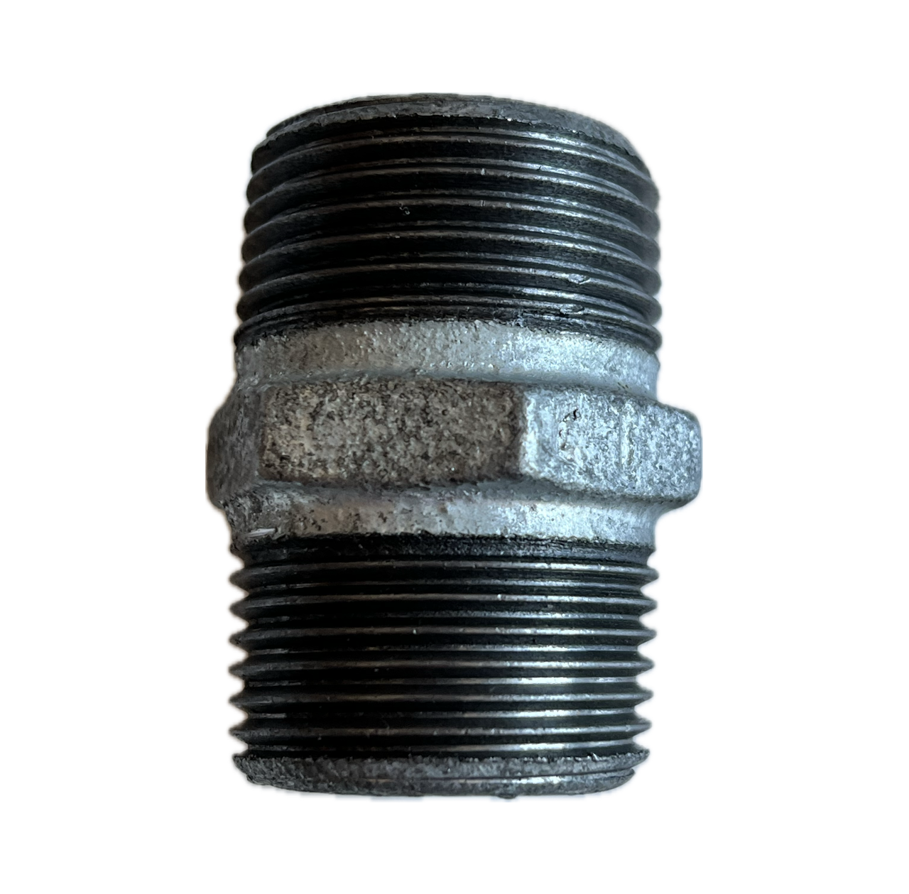 Doppelnippel Temperguss verzinkt Doppelnippel Temperguss verzinkt