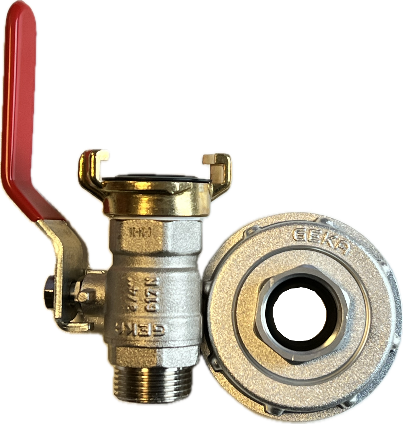 IBC Adapter Set Kugelhahn Geka plus IBC Adapter Set Kugelhahn Geka plus