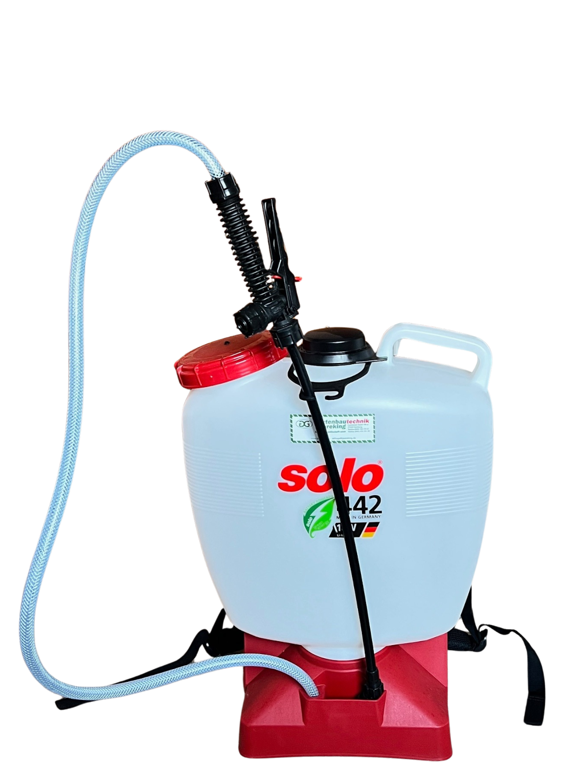 Solo 442 Akku-Rückenspritze – 16 l mit Lithium-Ionen Akku & Ladegerät