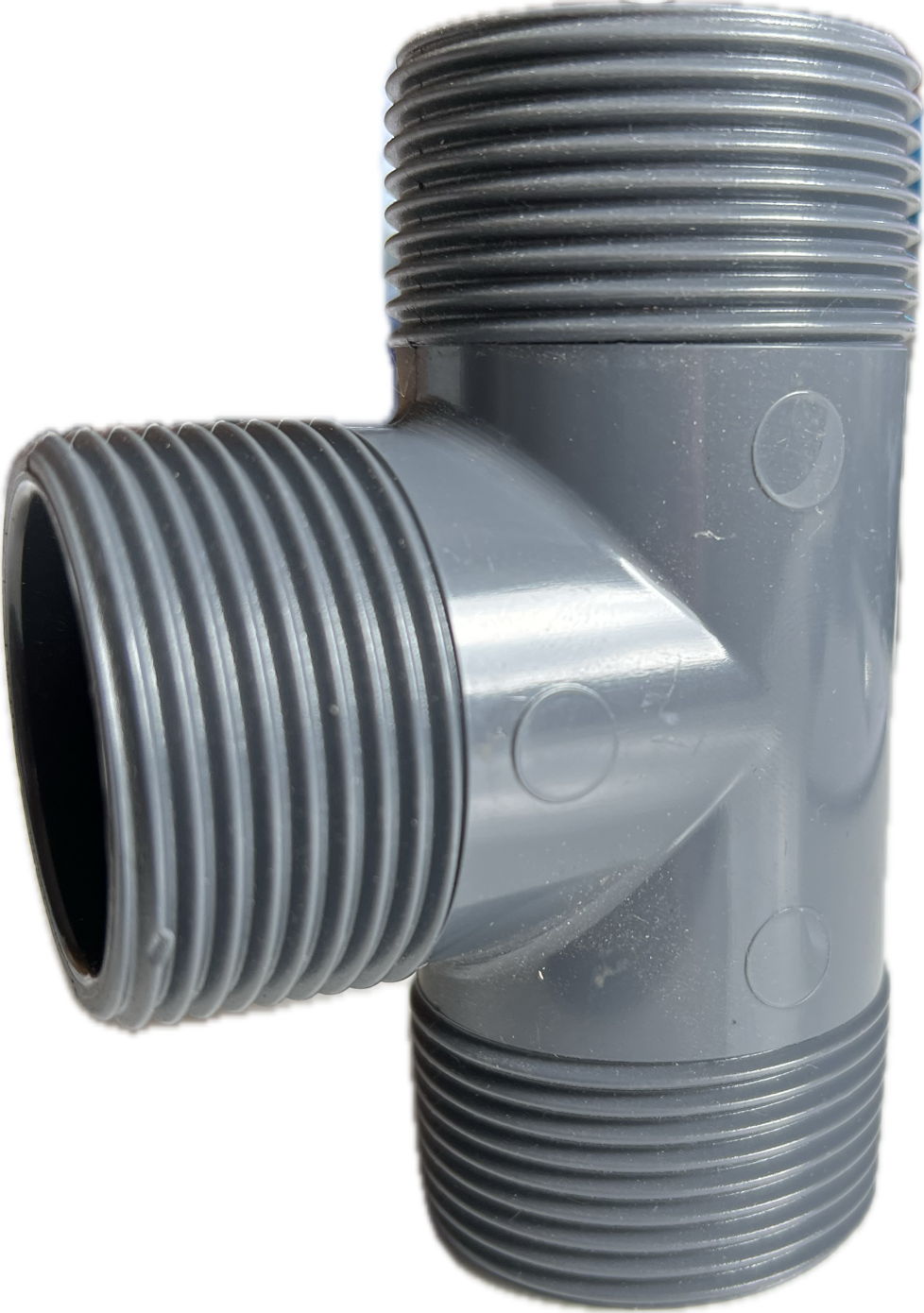 T-Stück PVC 1 1/4 Zoll 3 Außengewinde T-Stück PVC 1 1/4 Zoll 3 Außengewinde