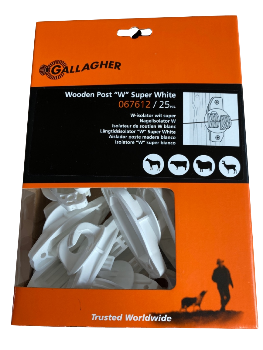 Gallagher W-Isolator Super weiss Verpackung