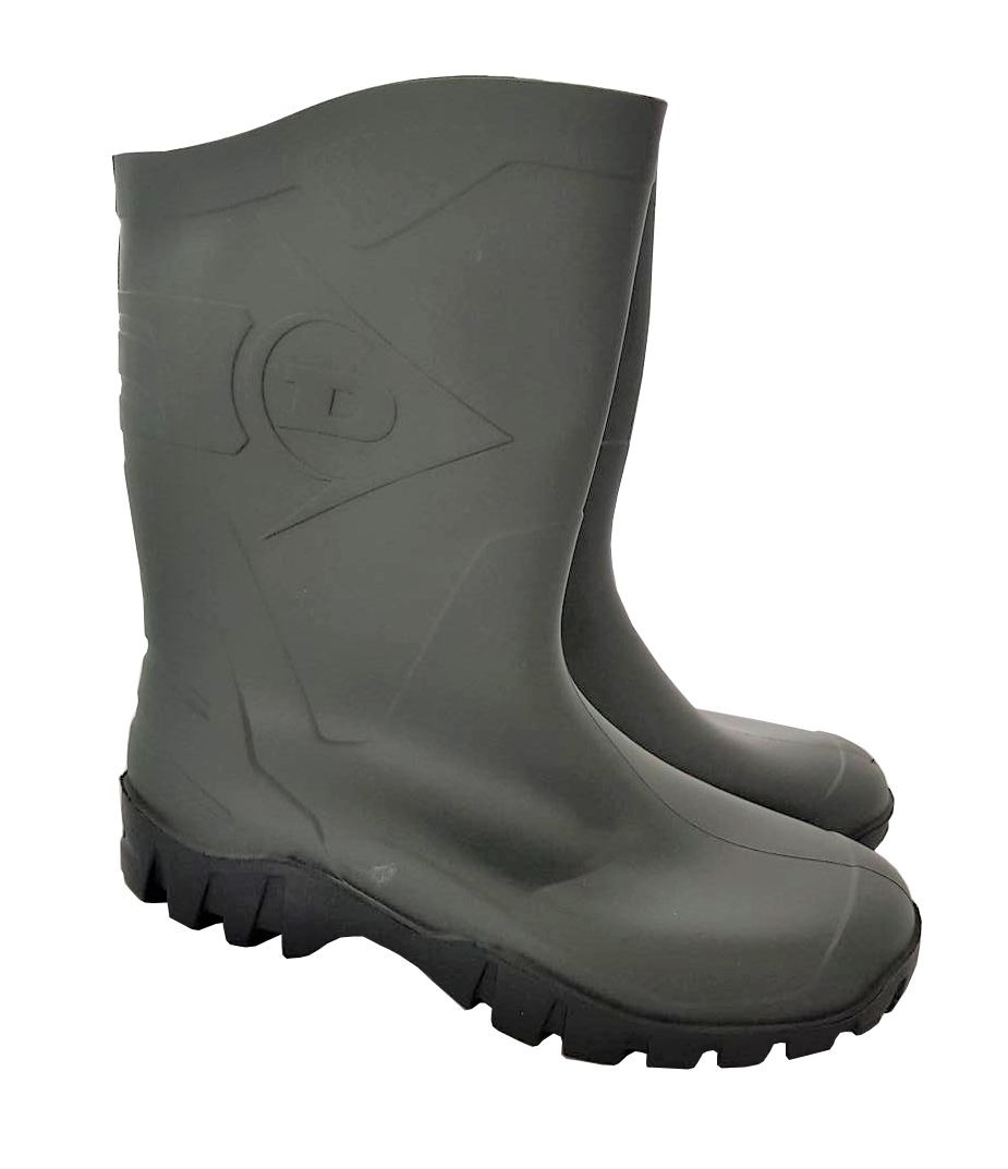 Gummistiefel kurz grün