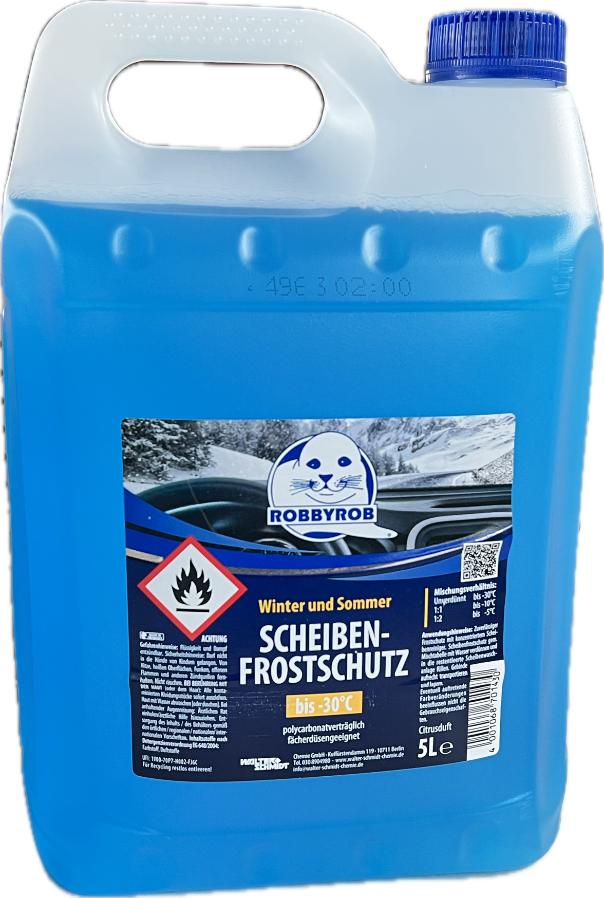 Frostschutz für Scheibenwasser 5l