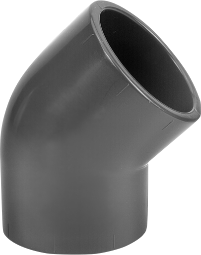 Winkel PVC 45 Grad