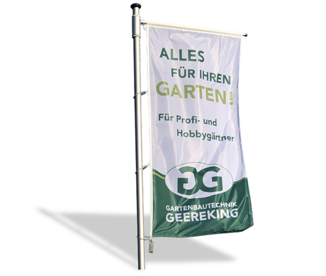 Flagge Firma Geereking Flagge Firma Geereking