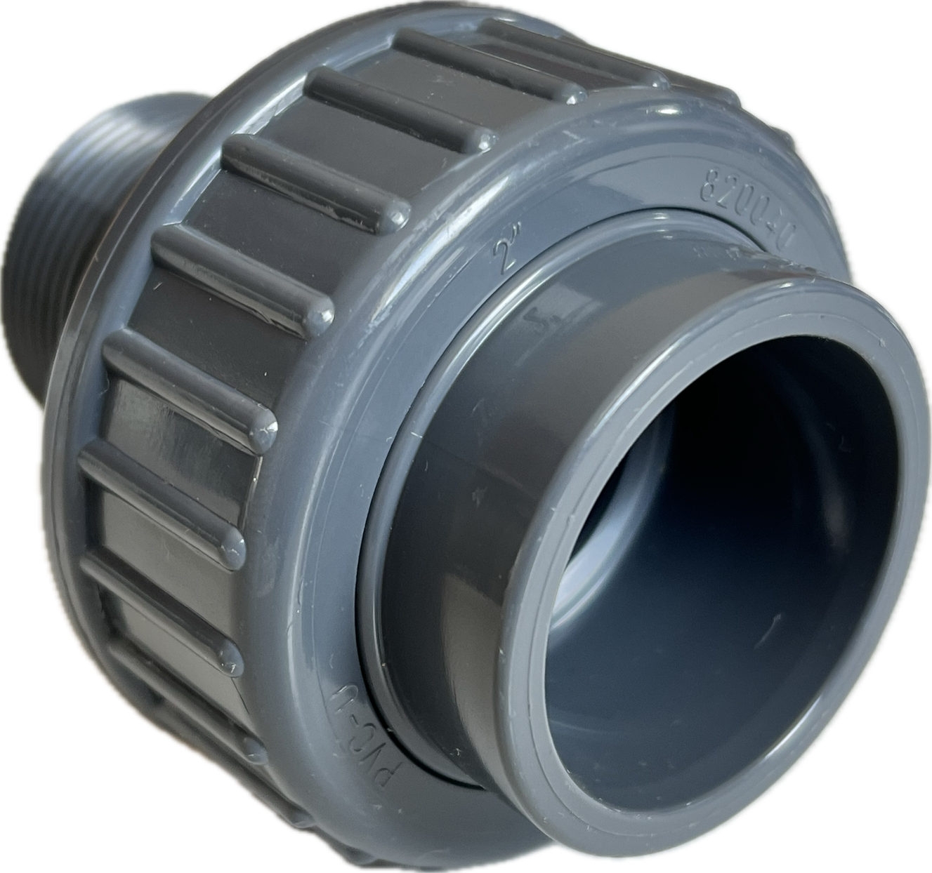 Uebergangverschraubung PVC Außengewinde Übergangverschraubung PVC Außengewinde