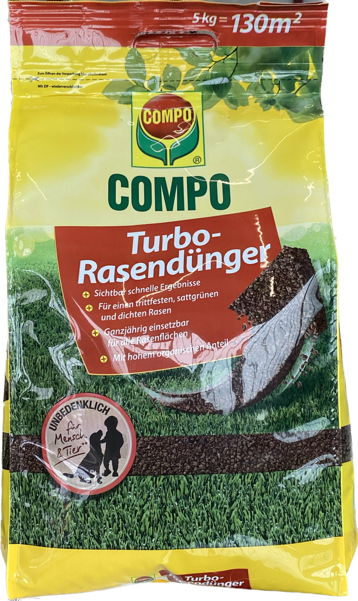 Compo Turbo Rasendünger 5 kg