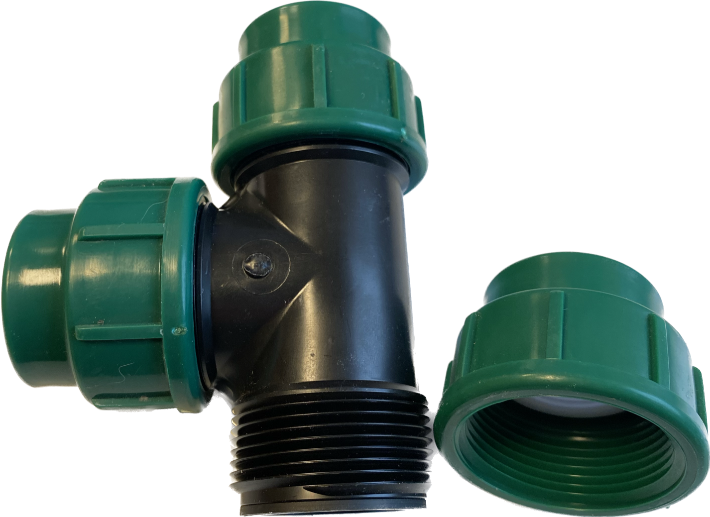 T-Stueck_PE_Klemmring T-Stück PE Klemmring