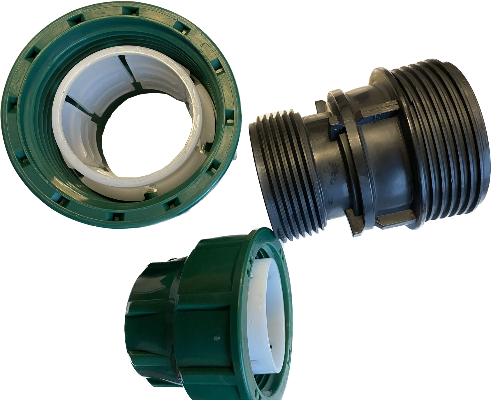 Doppelkupplung / PE Reduzierung 20-25 mm