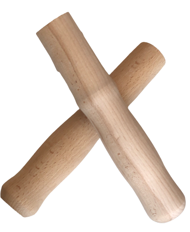 Karrengriff Holz für Schiebkarre