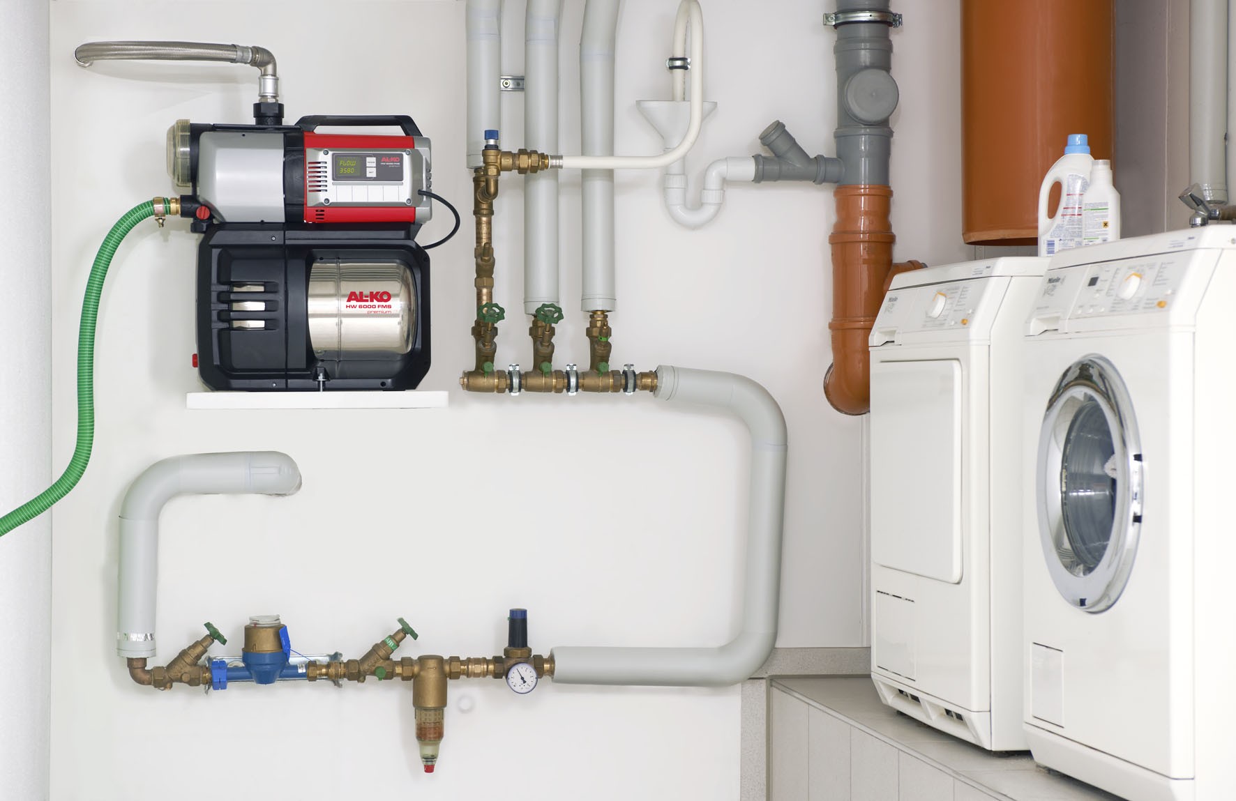 Hauswasserautomat HW6000 FMS Einsatzbild
