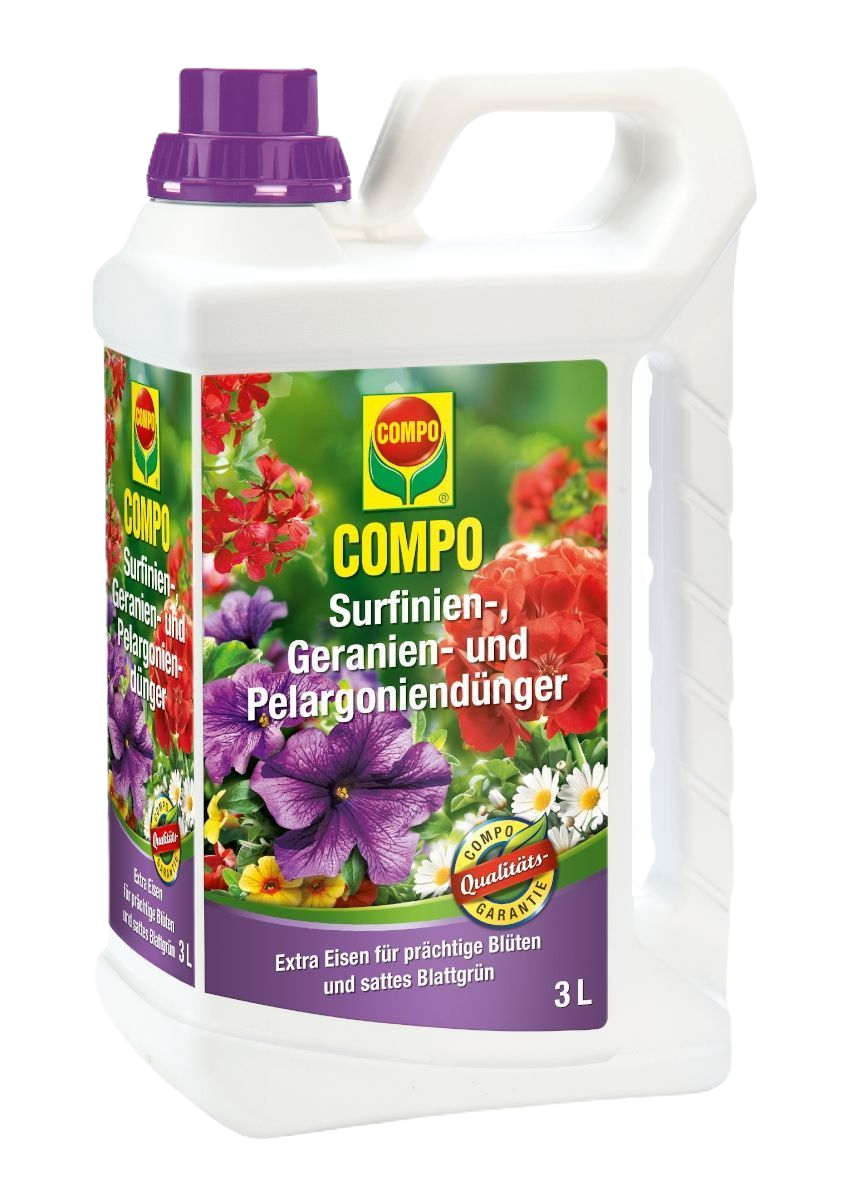 Compo Surfinien Geranien Pelargoniendünger 3 l