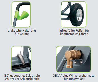 Schlauchwagen Geka plus P40 Schlauchwagen Geka plus P40
