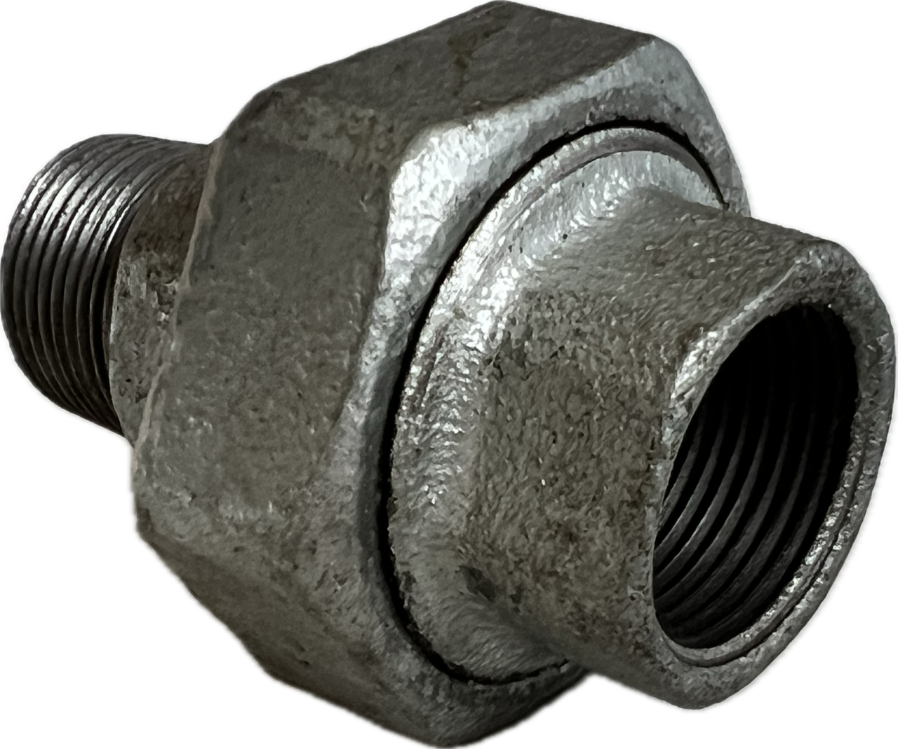 Verschraubung Temperguss verzinkt I/A Verschraubung Temperguss verzinkt I/A