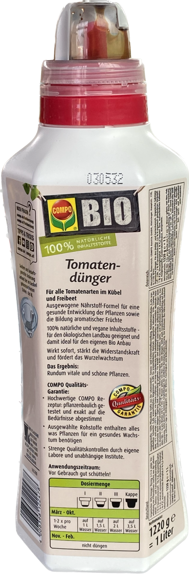 Compo Bio Tomatendünger 1 l