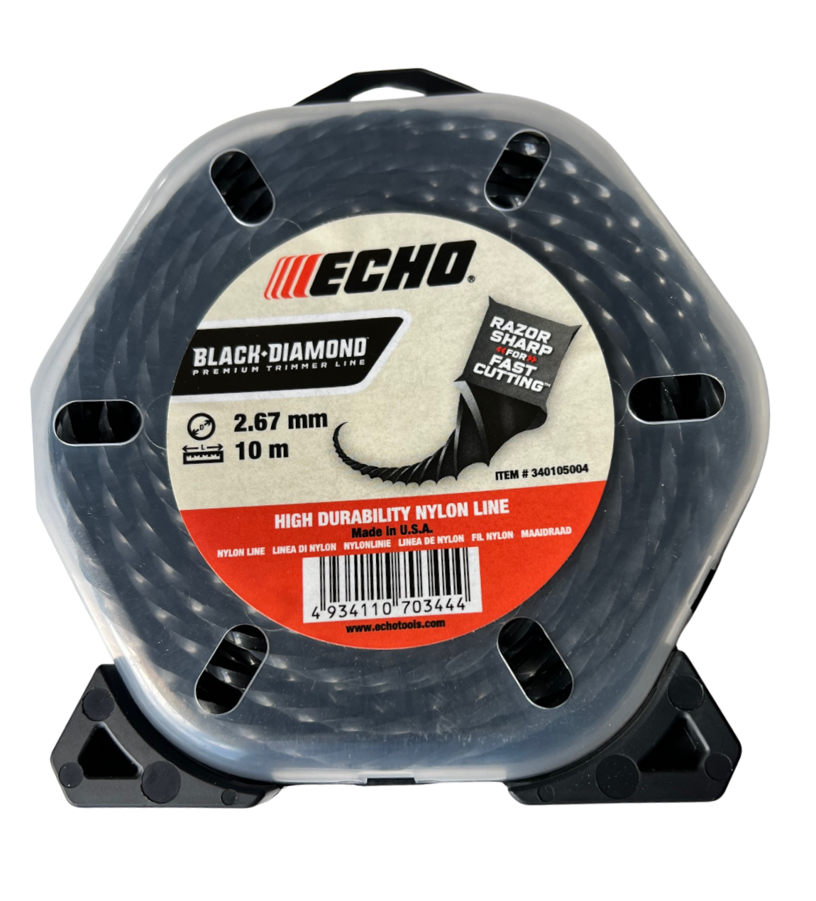 Mähfaden 2,67mm x 10m Black Diamond