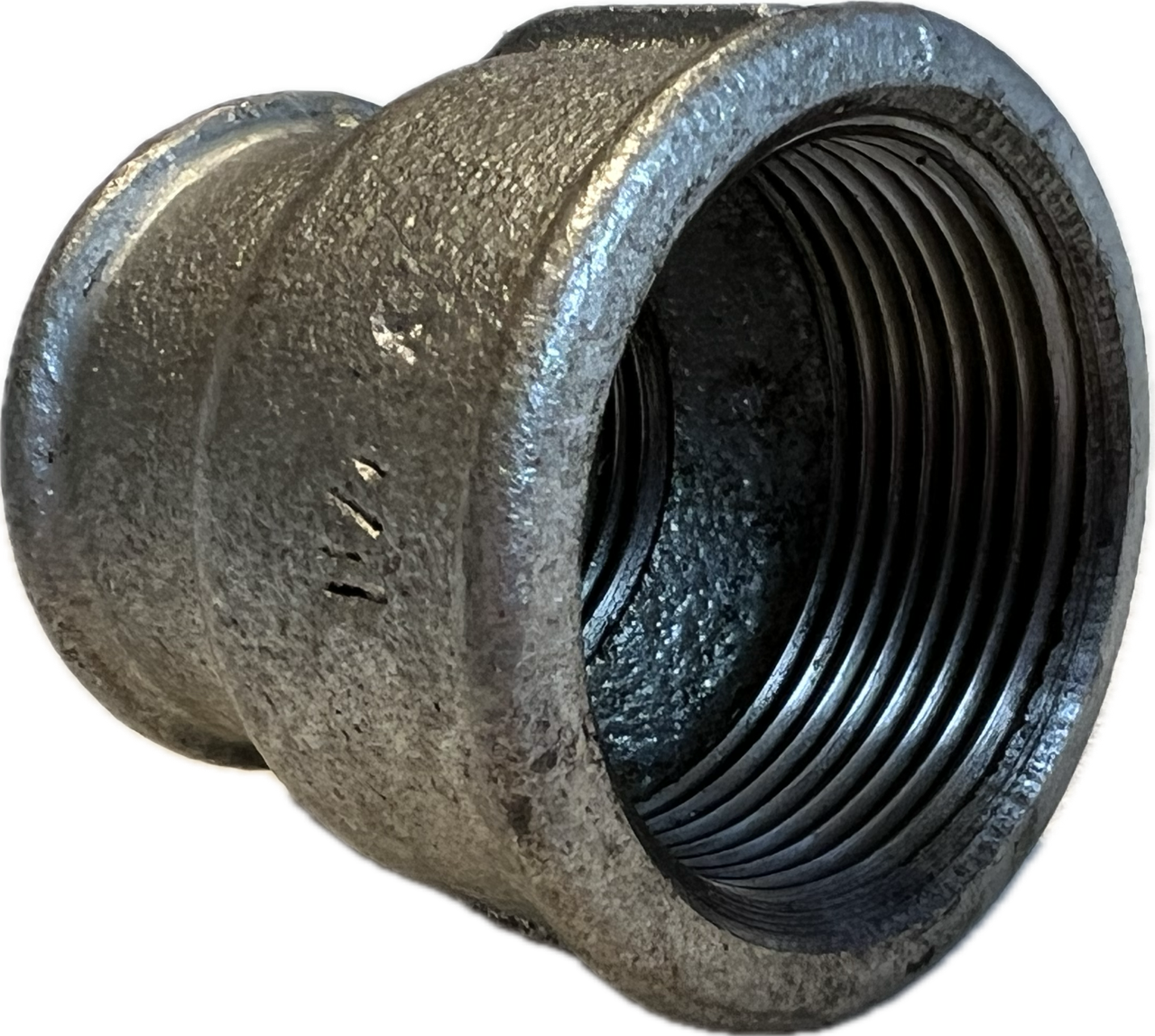 Reduziermuffe Temperguss verzinkt Reduziermuffe Temperguss verzinkt