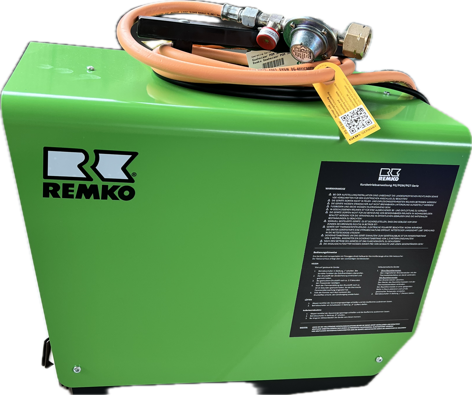 Gasheizer PGM 30 Remko
