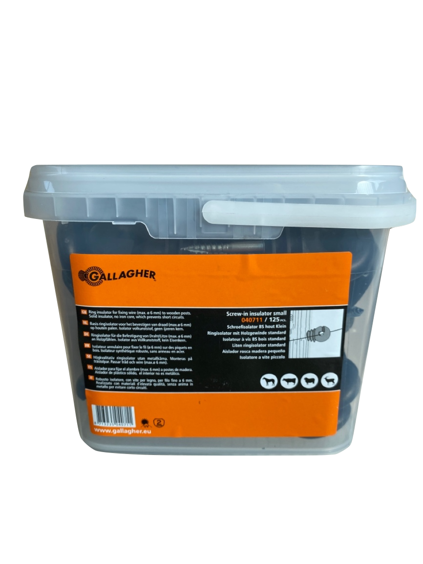 Gallagher Ringisolator/Schraubisolator