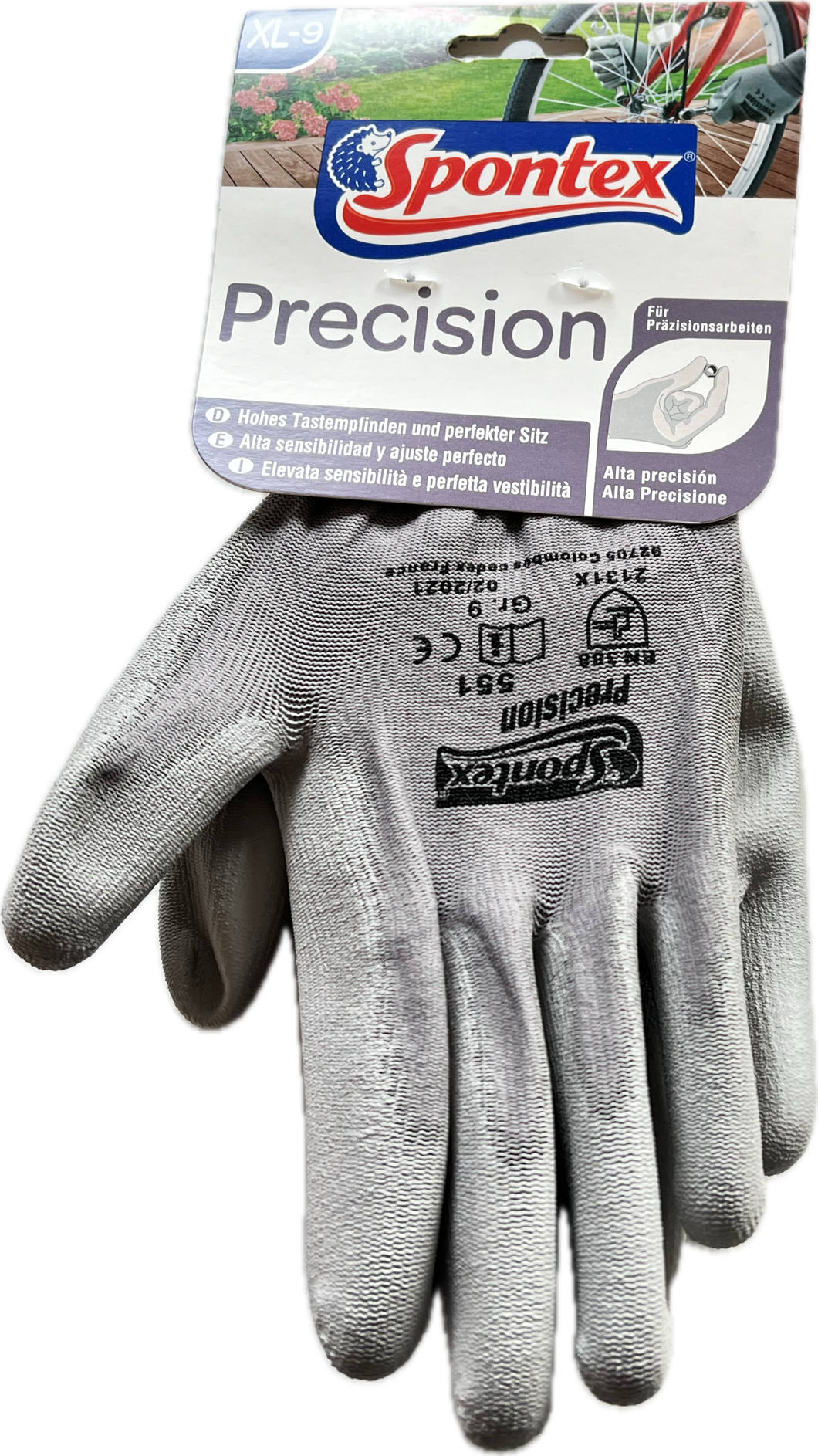 Handschuhe Spontex Precision Gr. 9 - 9,5