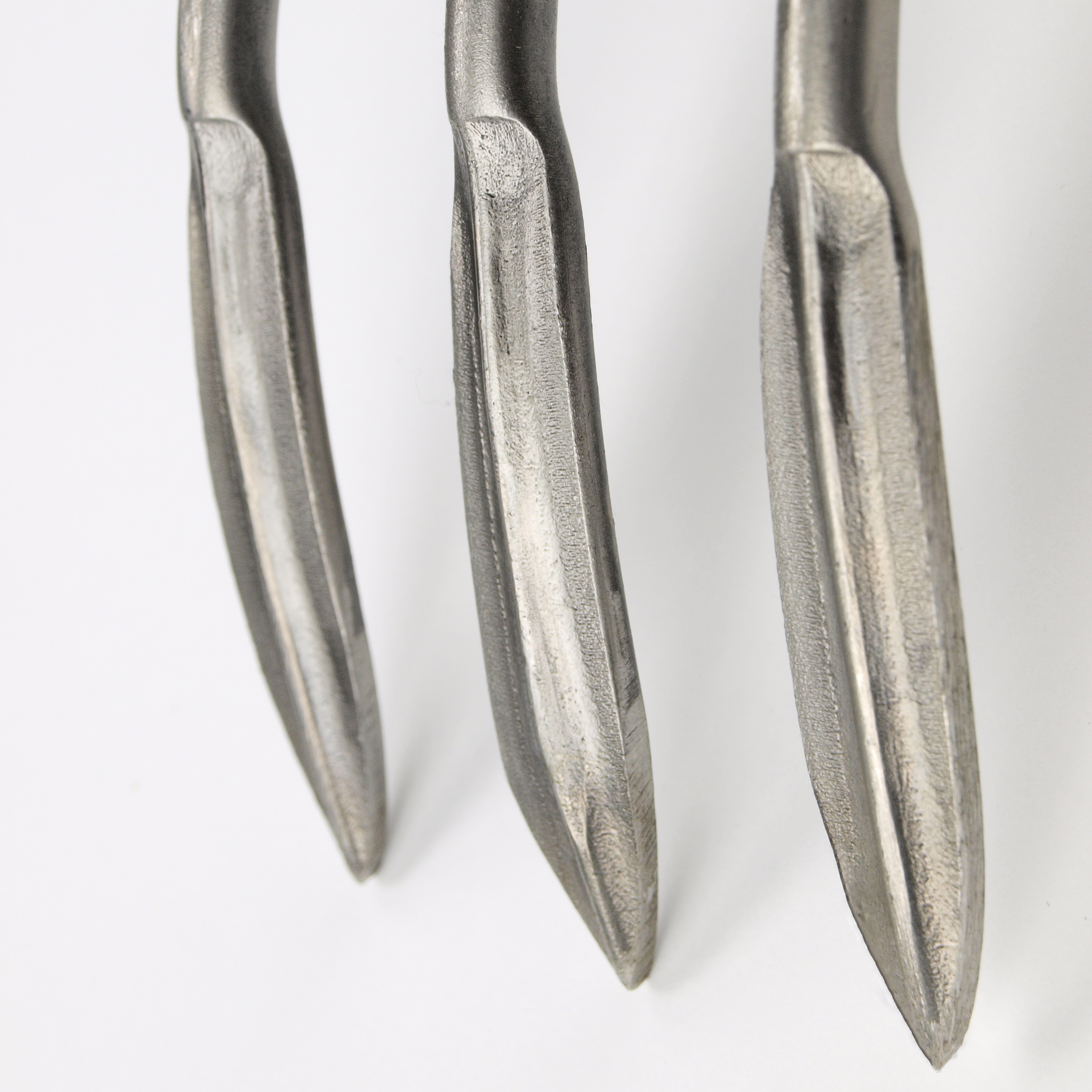 Handgabel 3 Edelstahlzinken mit Kirschgriff Handgabel 3 Edelstahlzinken mit Kirschgriff - Zinken