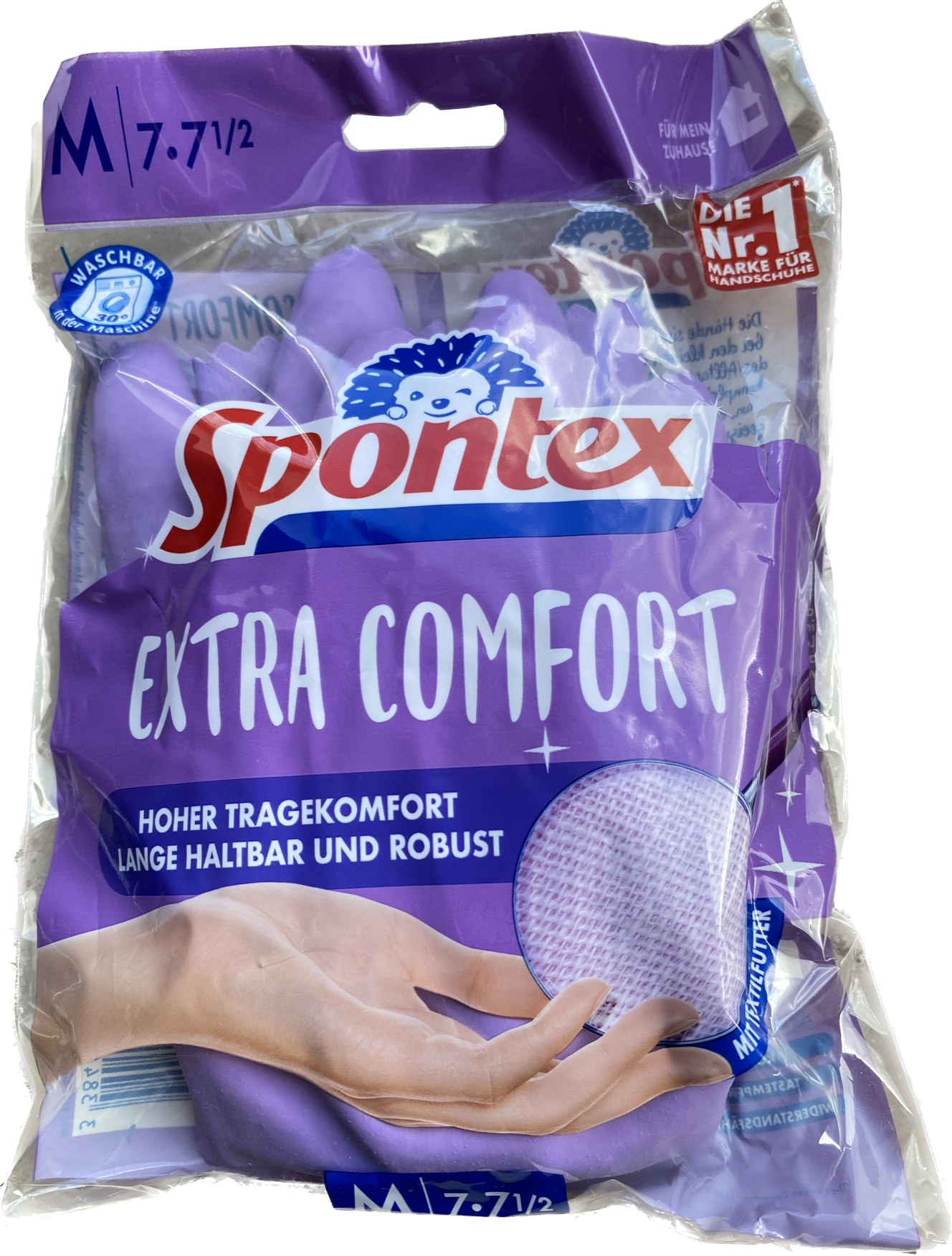 Handschuhe Spontex Extra Comfort Gr. 6 - 6,5