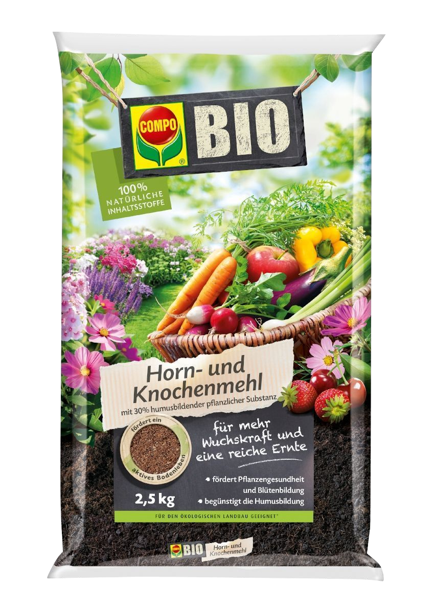 COMPO Bio Horn- und Knochenmehl 2,5 kg