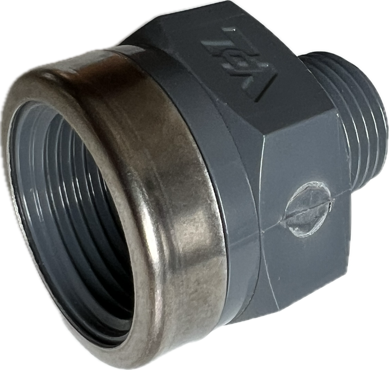 Uebergangsmuffe PVC Innengewinde Übergangsmuffe PVC Innengewinde