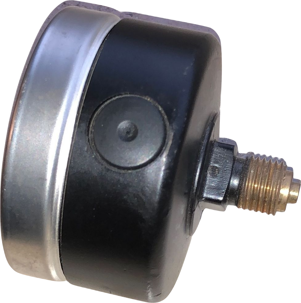 Manometer_gefuellt1 Manometer gefüllt Seitenansicht