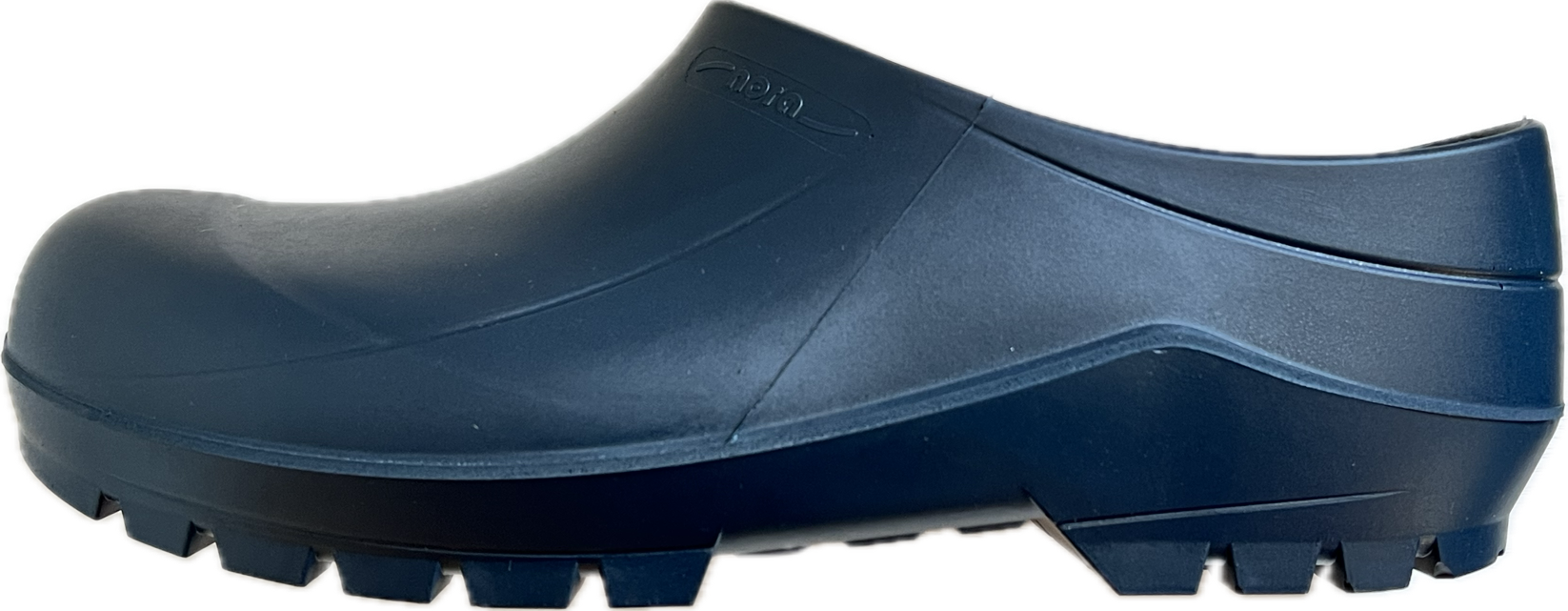 Nora Comfy Clog blau Seitenansicht