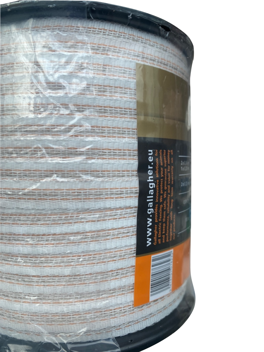 Gallagher TurboLine-Breitband 12,5 mm weiss