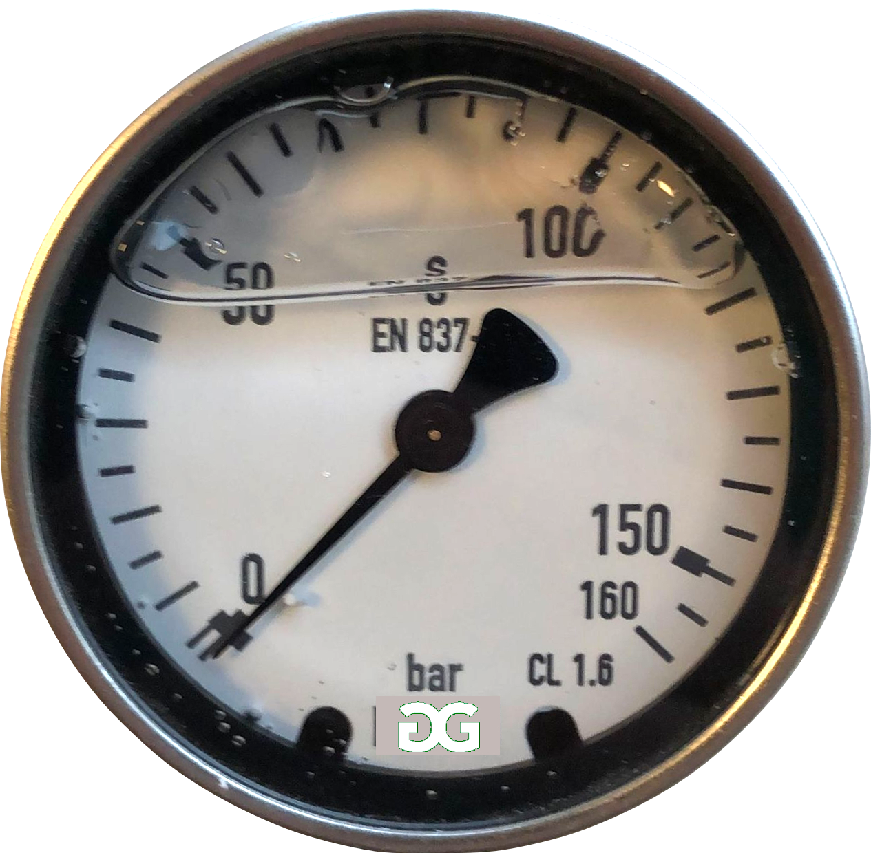 Manometer gefüllt 160bar