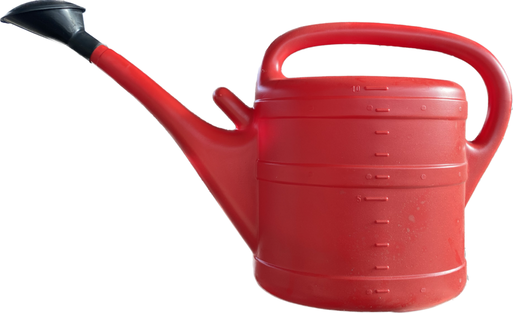 Giesskanne rot Giesskanne rot