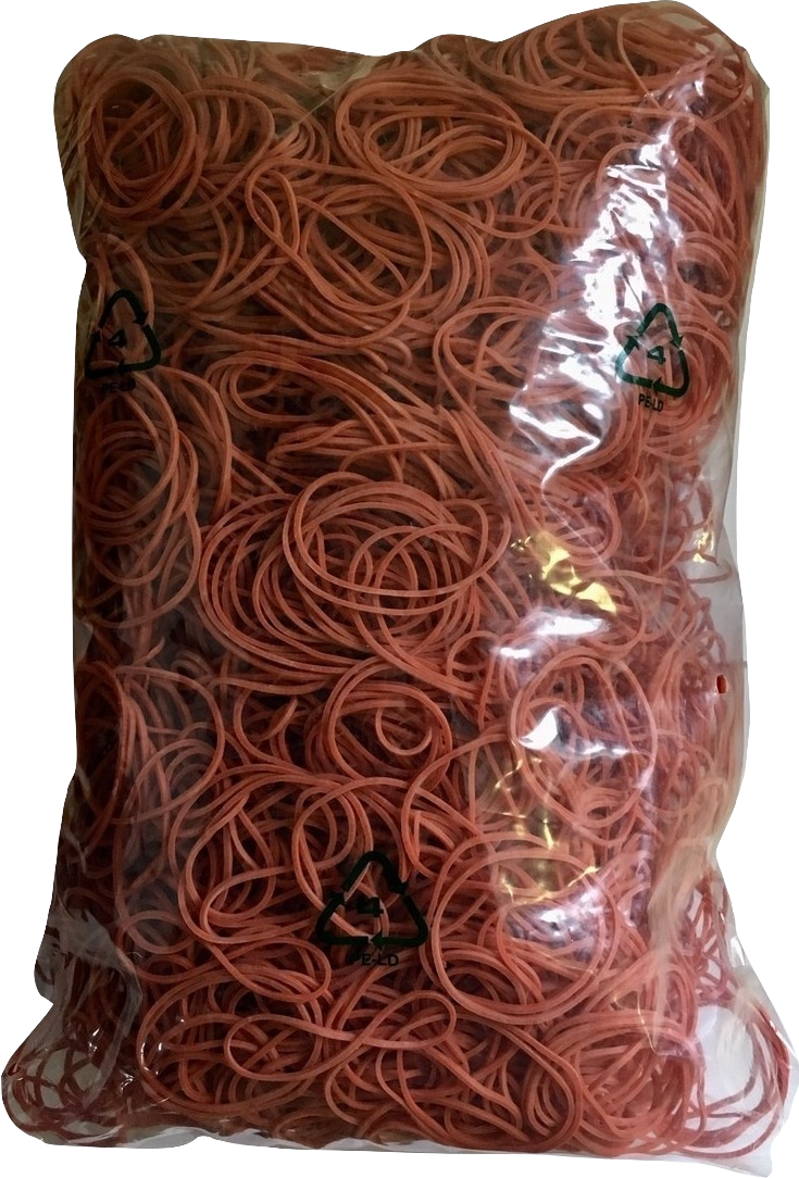 Gummiringe 15mm rot