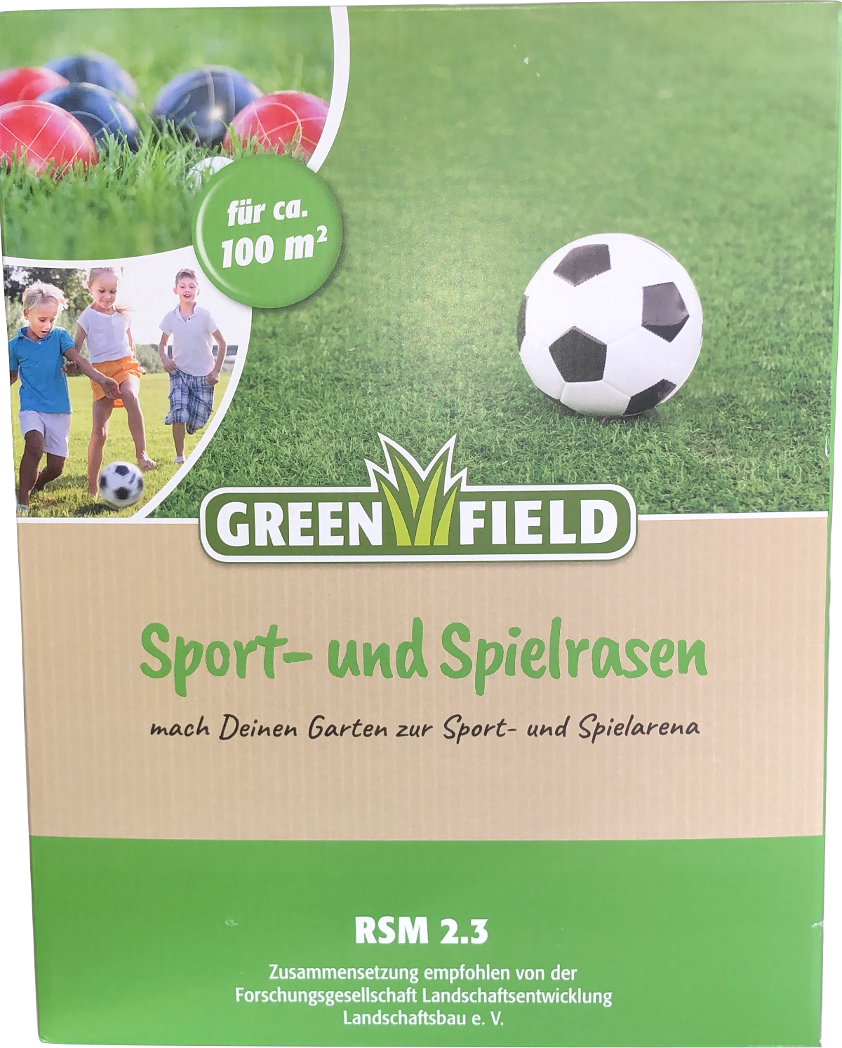 Greenfield Sport- und Spielrasen 2 kg
