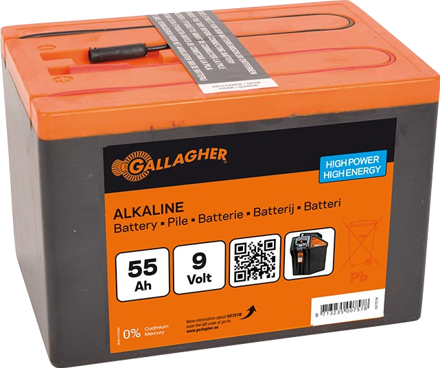 Gallagher Weidezaunbatterie Powerpack (9 V/55 Ah) Gallagher Weidezaunbatterie Powerpack (9 V/55 Ah)