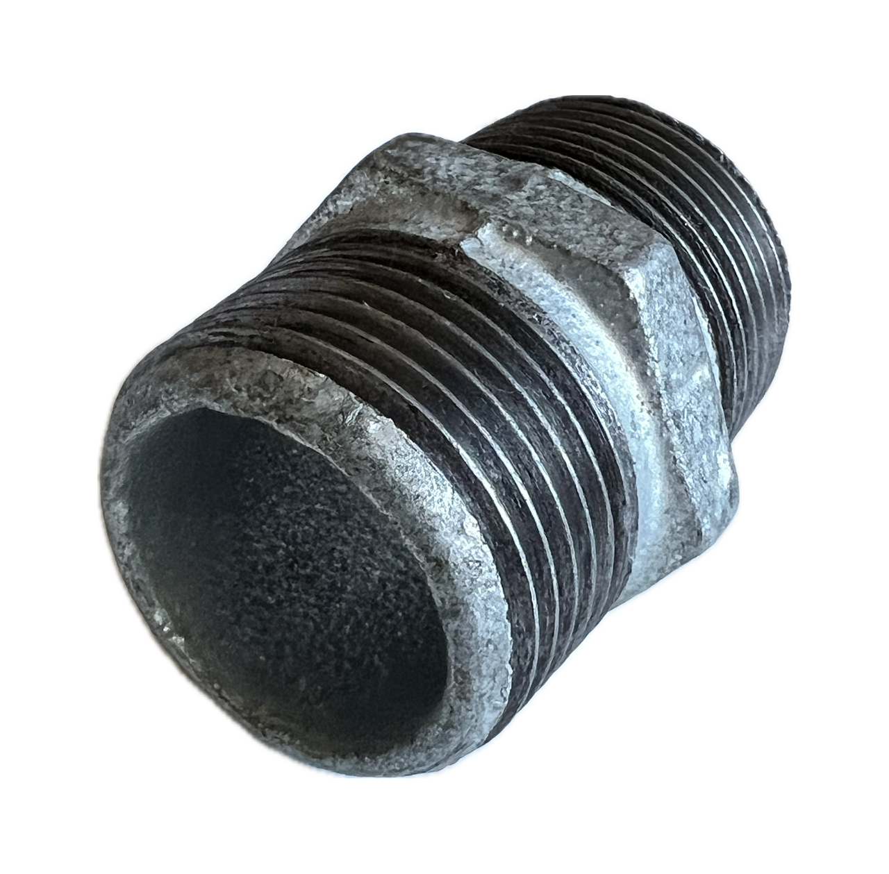 Doppelnippel Temperguss verzinkt Doppelnippel Temperguss verzinkt