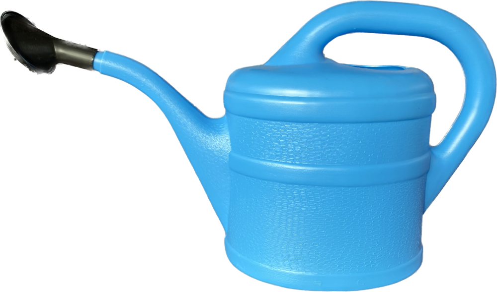 Giesskanne hellblau