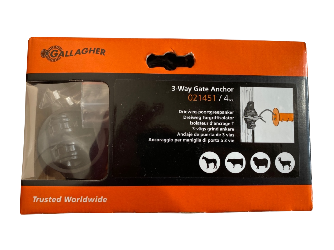 Gallagher Torgriff-Isolator 3-fach