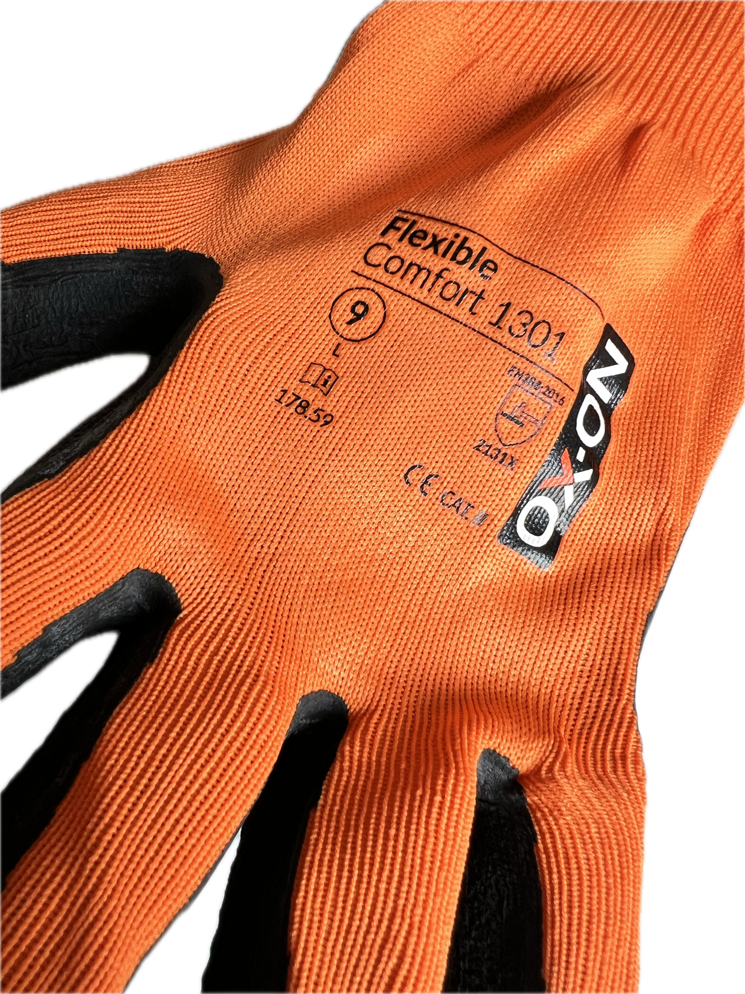 Handschuhe OX-ON Orange Flexible Comfort Ge Handschuhe OX-ON Orange Flexible Comfort Ge