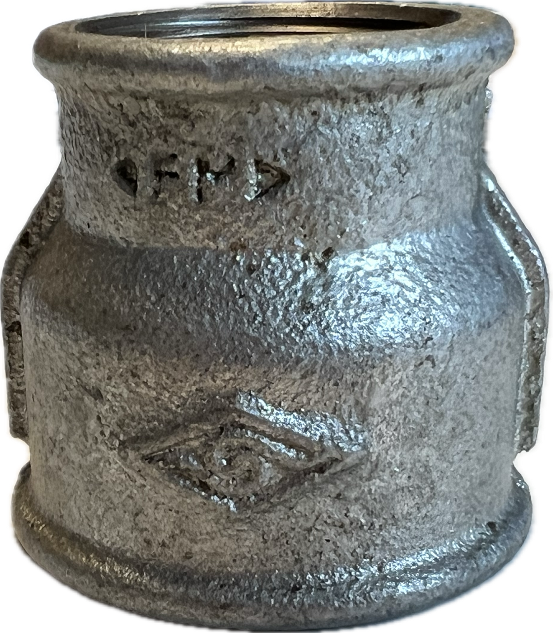 Reduziermuffe Temperguss verzinkt Reduziermuffe Temperguss verzinkt