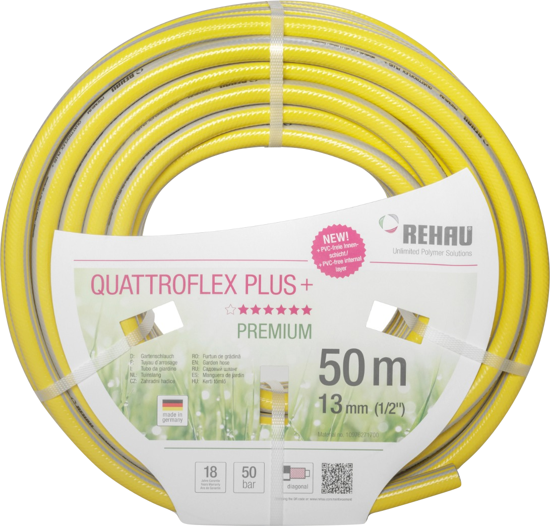 Quattroflexschlauch Plus Rehau 1/2 Zoll 50 Meter