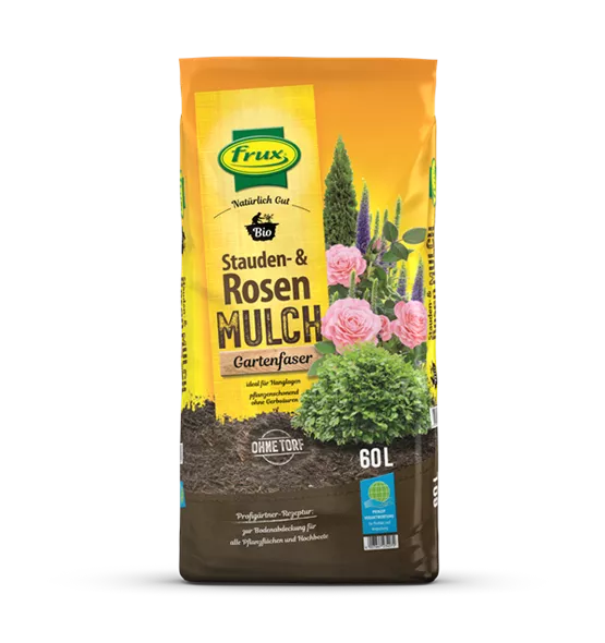 Bio Frux Stauden & Rosenmulch 60 l