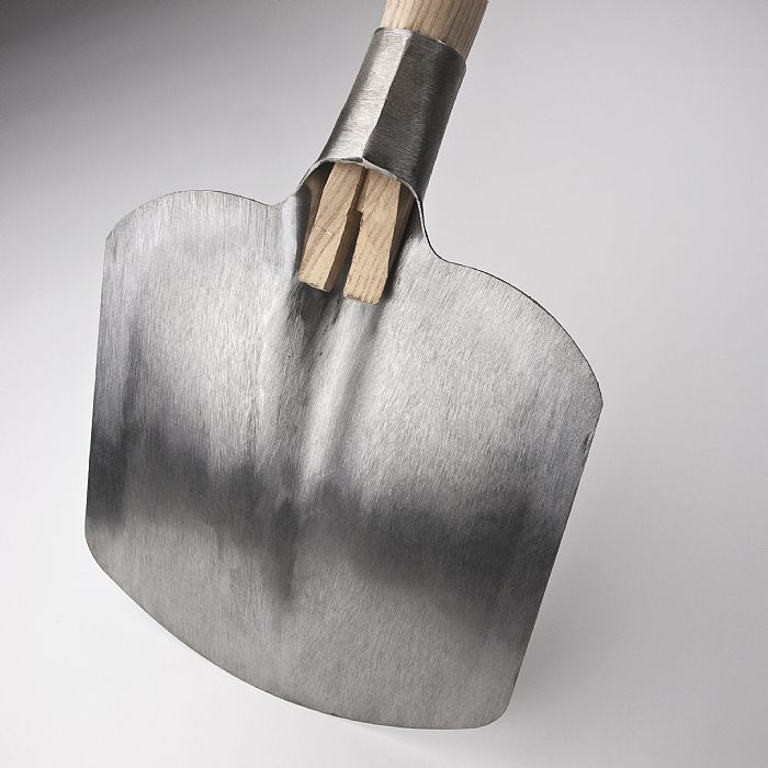 Sandschaufel 24 cm, 130 cm Stiel Sneeboer Schaufelblatt Rückseite
