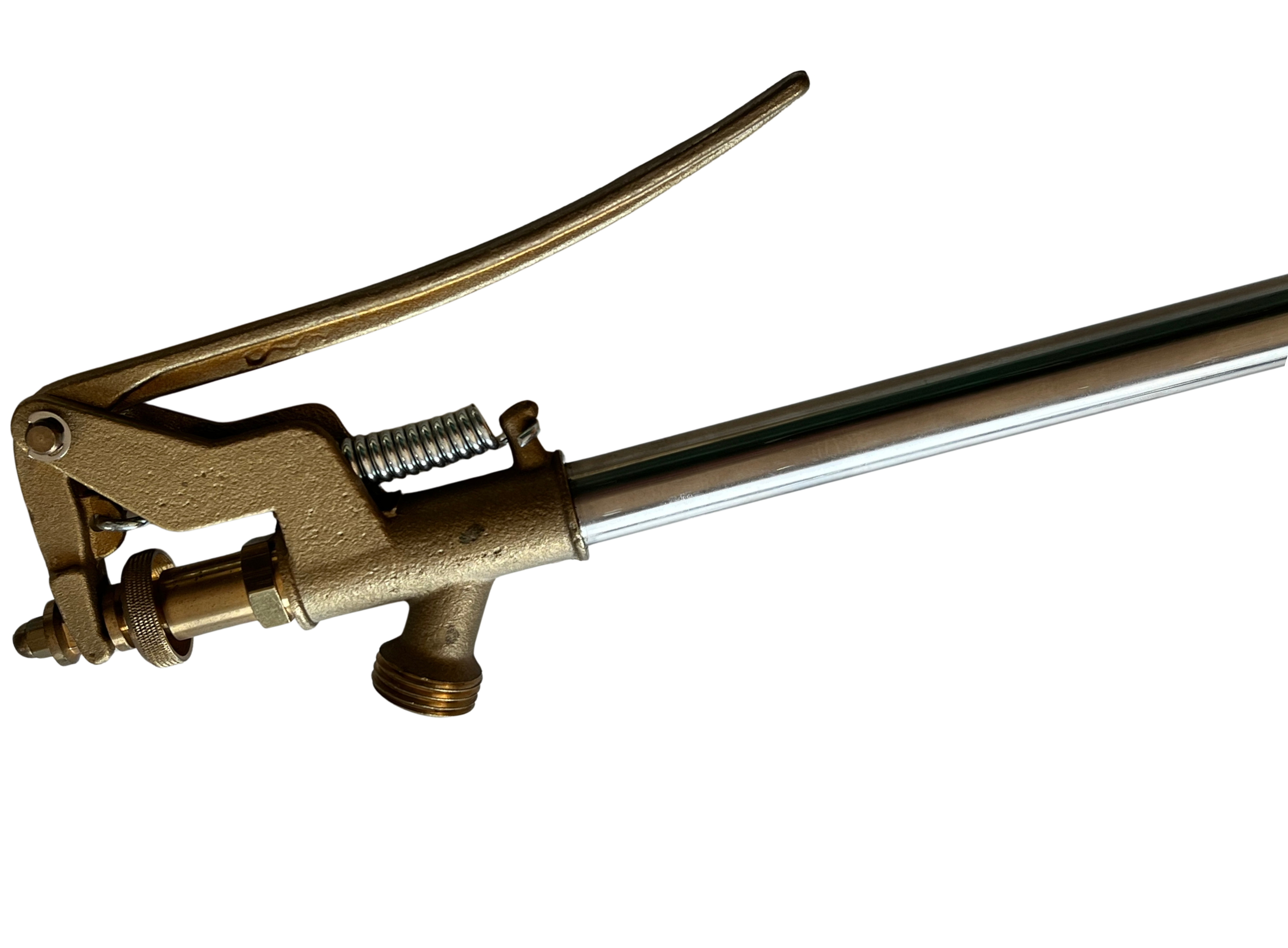 Professionelles Auftragen von Gewächshaus-Schattierfarbe Griff