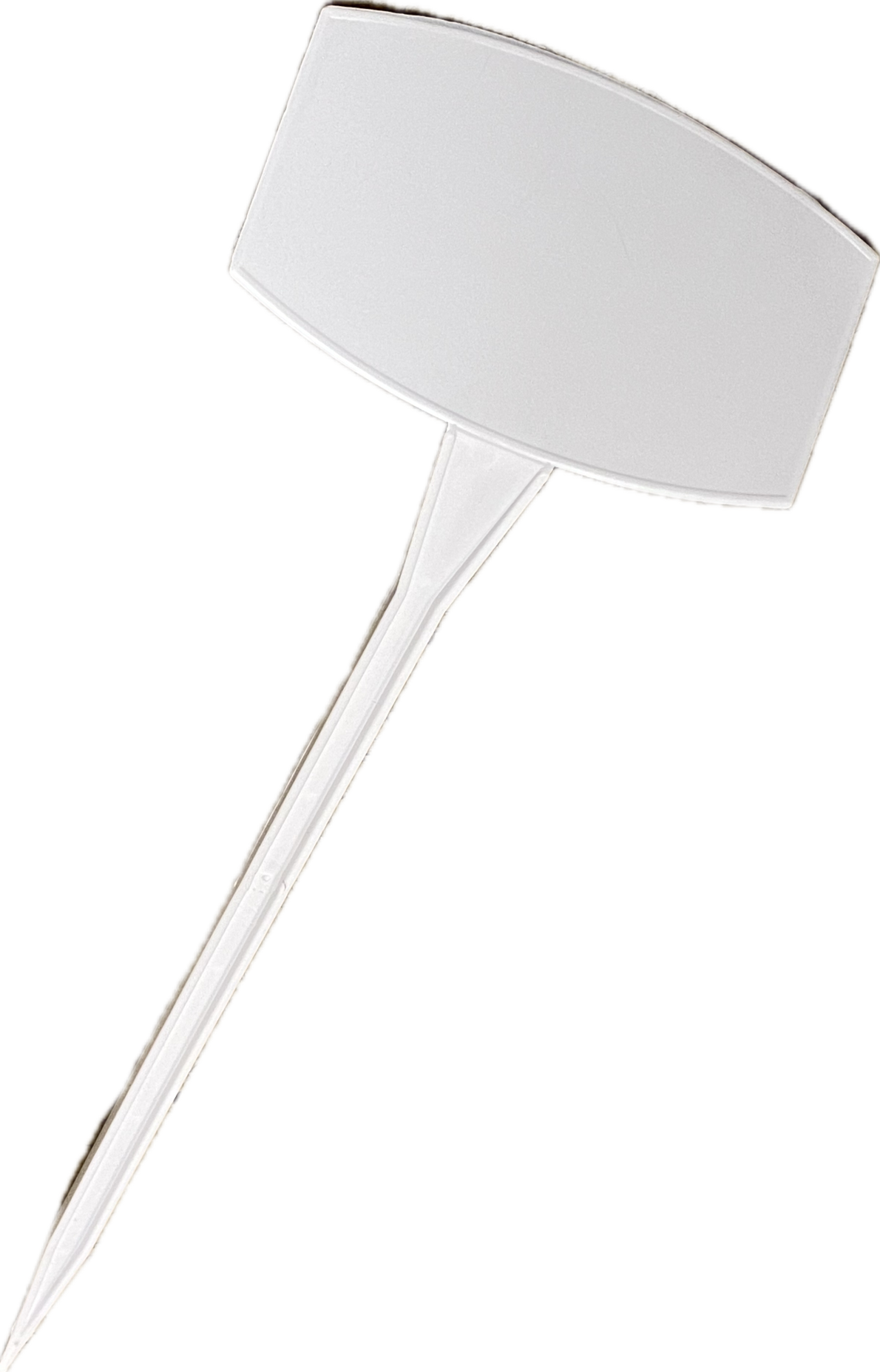 Stecketikett 45 cm weiss