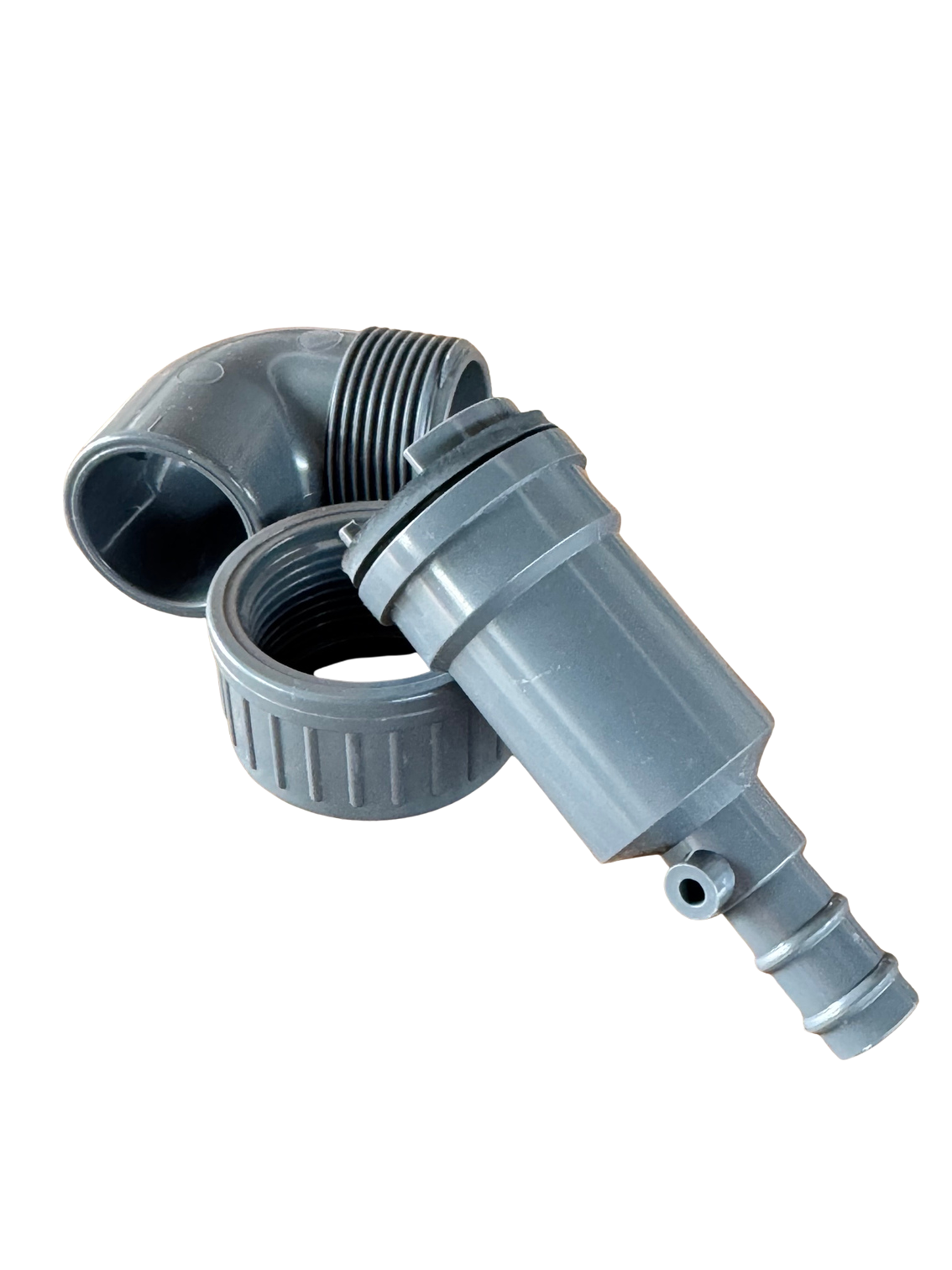Ablaufventil PVC 32 mm mit Winkel