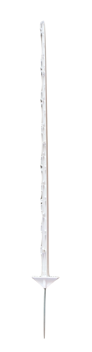 Gallagher Kunststoffpfahl 1,55 m weiße 10 Stück
