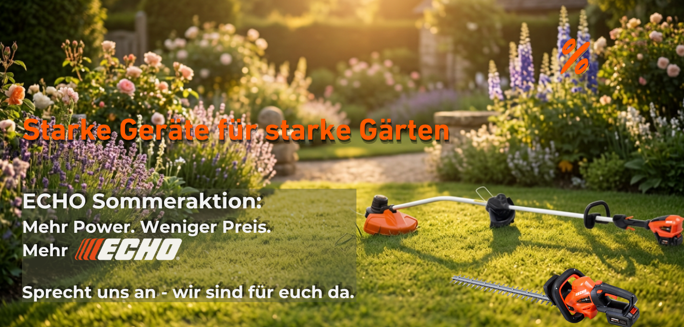 Starke Geräte - für starke Gärten