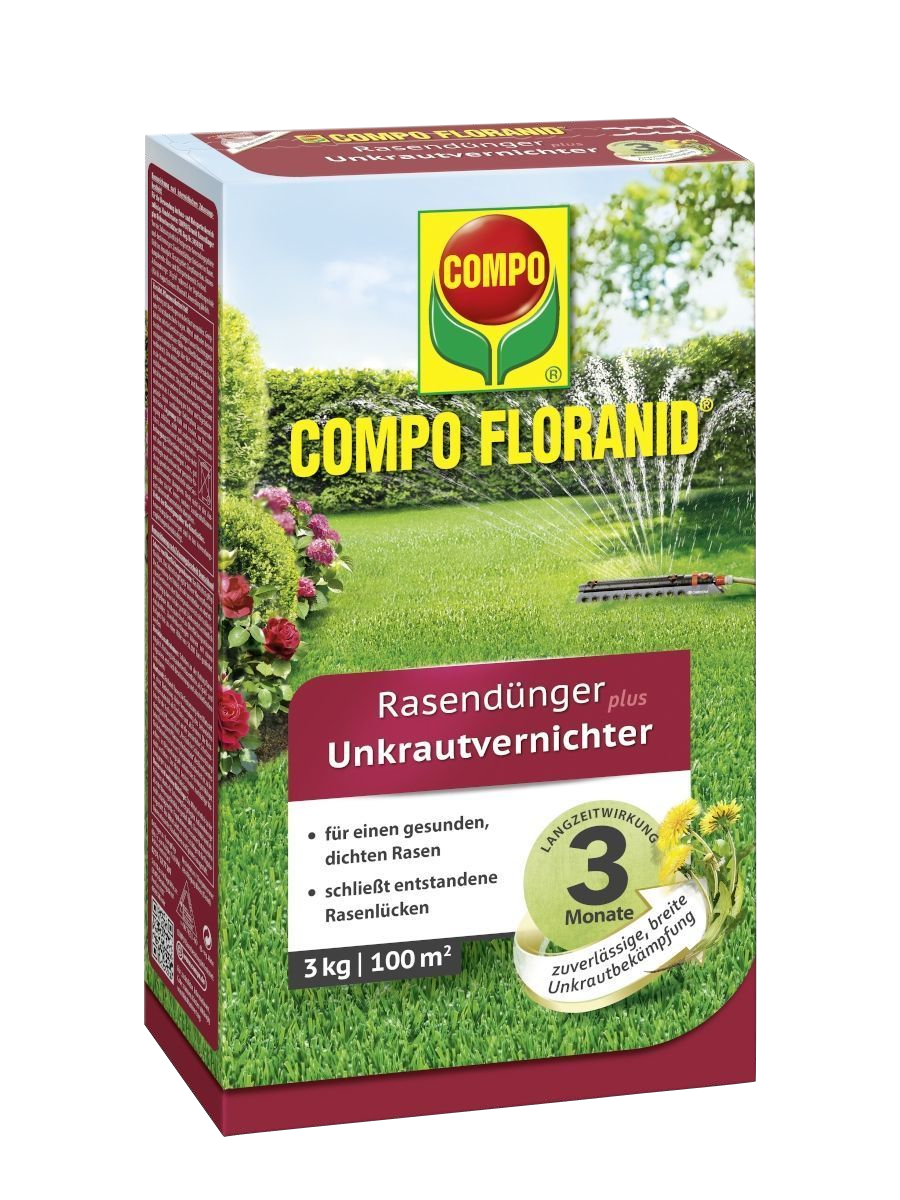 COMPO FLORANID Rasendünger/Unkrautvernichter